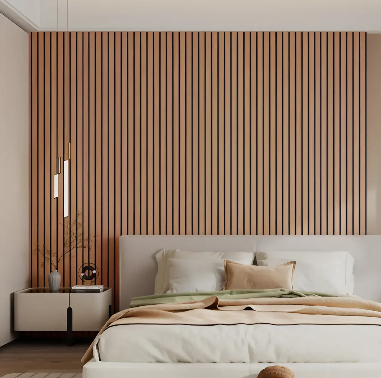 3D Wall Panel Realistic Wood Texture Self-Adhesive & Water-Resistant