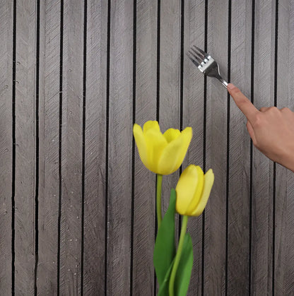 3D Wall Panel Realistic Wood Texture Self-Adhesive & Water-Resistant