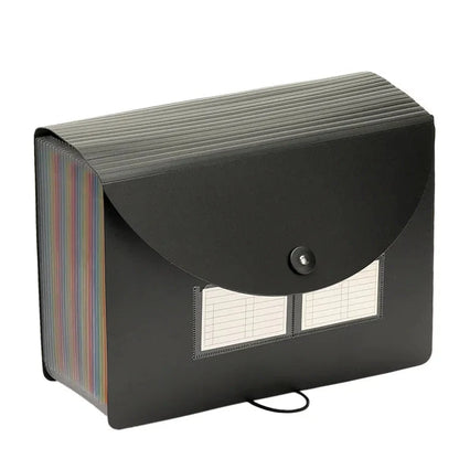 Accordion File Organizer Waterproof Expandable 24 Compartments