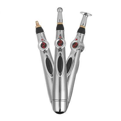 Acupuncture Pen Needle-Free Interchangeable Tips Nine Intensity Levels