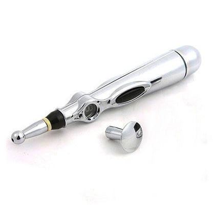 Acupuncture Pen Needle-Free Three Interchangeable Heads Adjustable Intensity