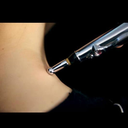 Acupuncture Pen Needle-Free Three Interchangeable Heads Adjustable Intensity
