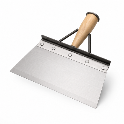 Adjustable Wooden Handle Weed Scraper for Patios & Paving