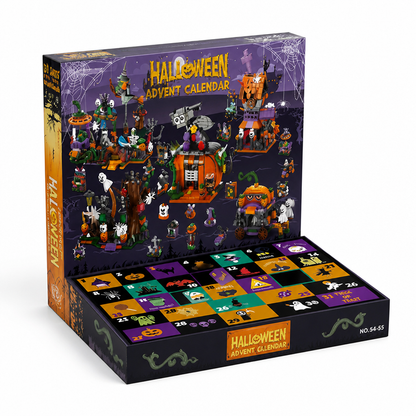 Advent Calendar 31 Buildable Halloween Mini Buildings & Figures