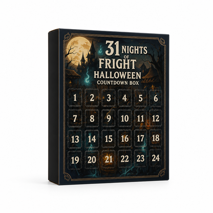 Advent Calendar 31 Halloween Resin Figurines