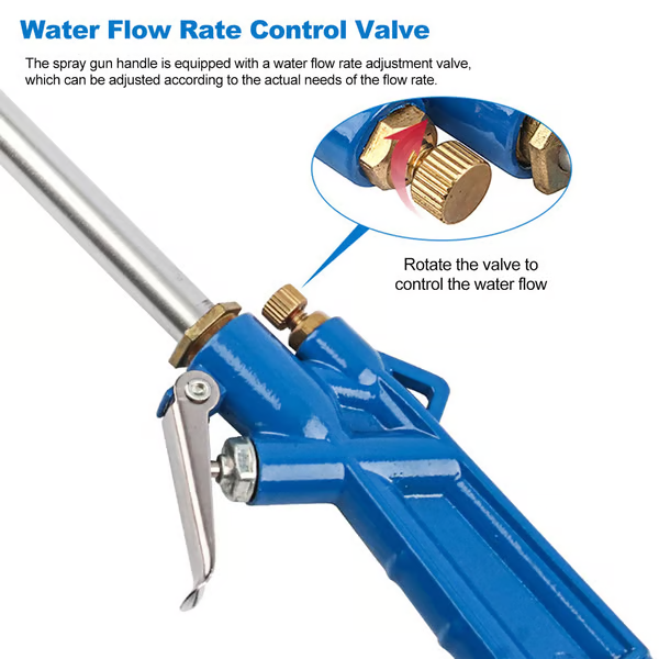 Air Blow Gun Copper Tip Long Metal Tube