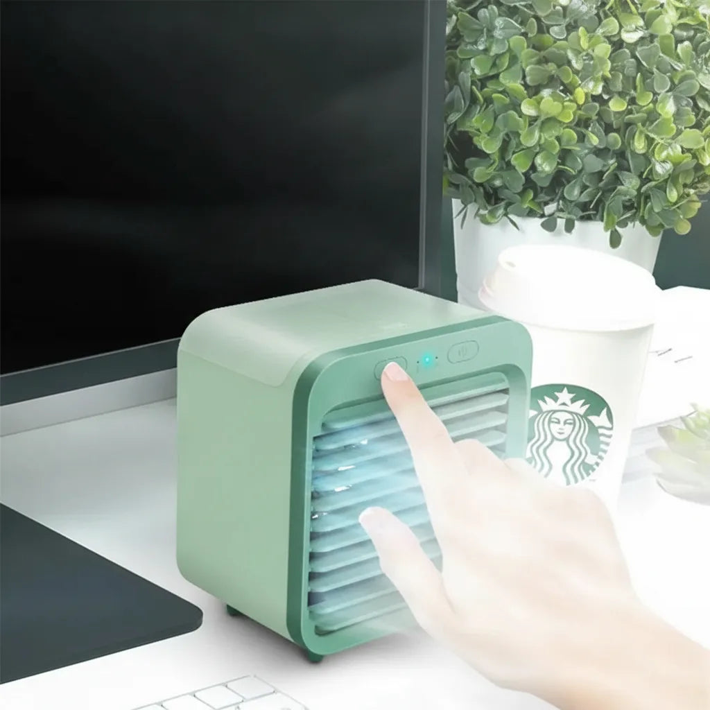 Air Cooler Portable USB Rechargeable Cooling & Humidifying