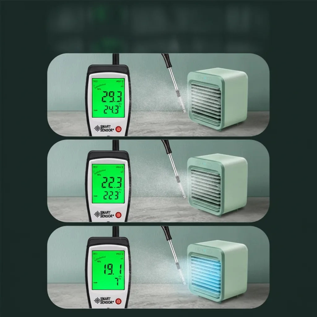 Air Cooler Portable USB Rechargeable Cooling & Humidifying