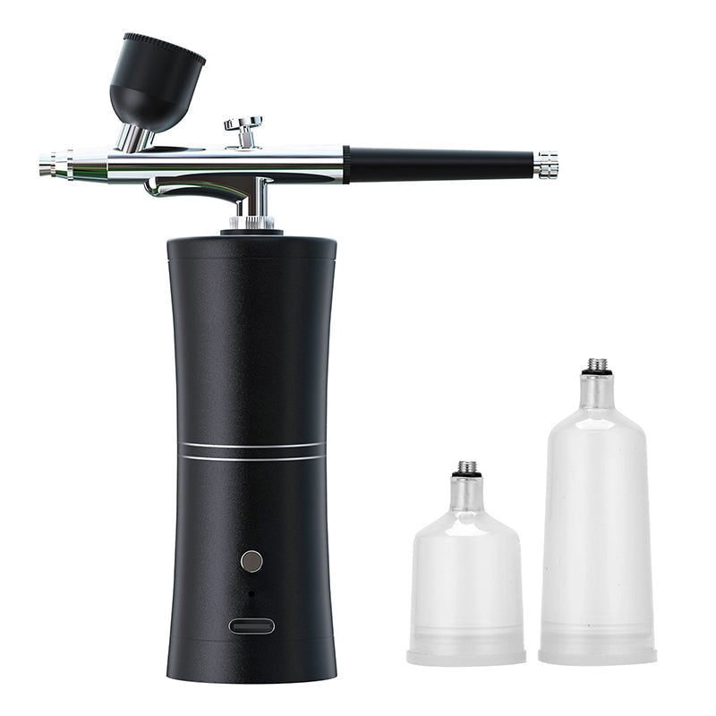 Airbrush Gun Cordless Rechargeable 3 Interchangeable Nozzles