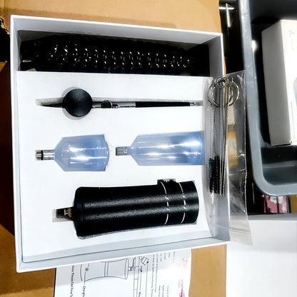 Airbrush Gun Cordless Rechargeable 3 Interchangeable Nozzles