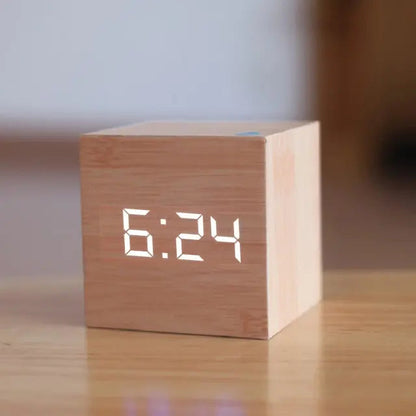 Alarm Clock LED Display Time Date & Temperature