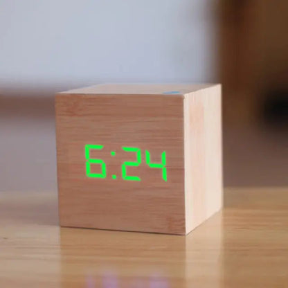 Alarm Clock LED Display Time Date & Temperature
