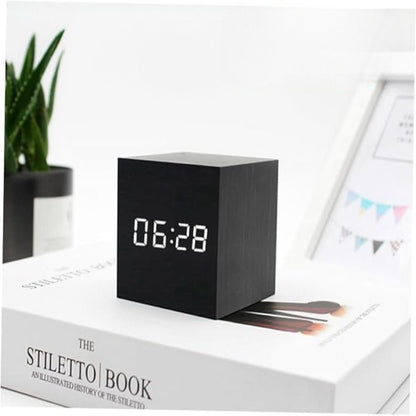 Alarm Clock LED Time & Temperature Automatic Night Dimming