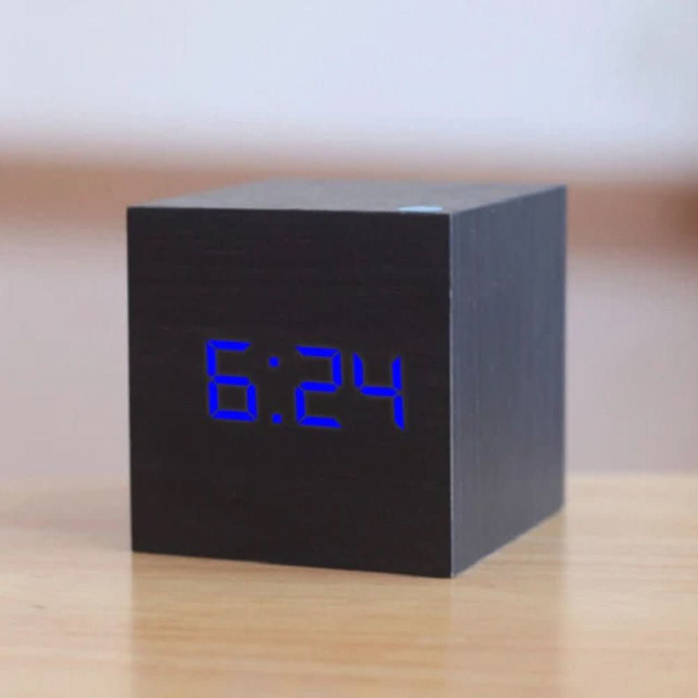 Alarm Clock LED Time & Temperature Automatic Night Dimming