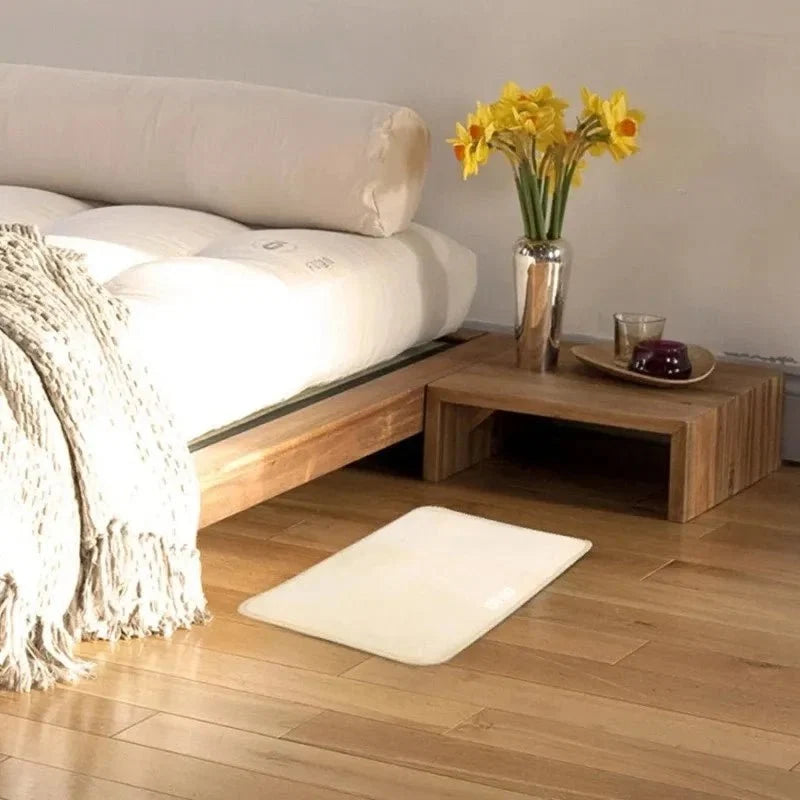 Alarm Clock Rug Pressure-Activated Battery-Powered