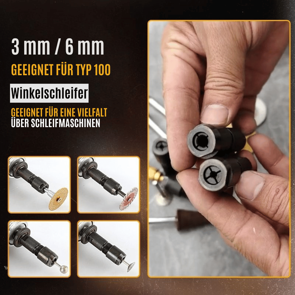 Angle Grinder Adapter Grinding Polishing & Cutting M10 Spindle