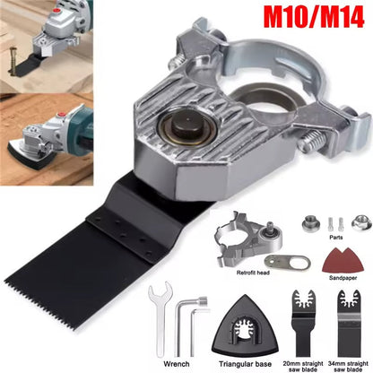 Angle Grinder Adapter Tool-Free Quick Change M10 M14