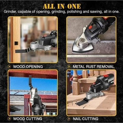 Angle Grinder Adapter Tool-Free Quick Change M10 M14