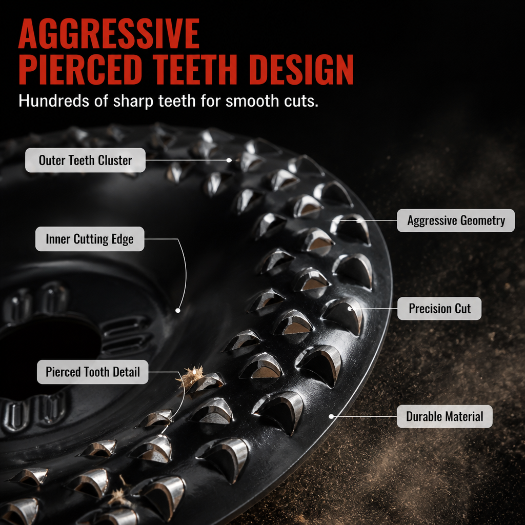 Angle Grinder Disc Open Channel Forged Carbon Steel