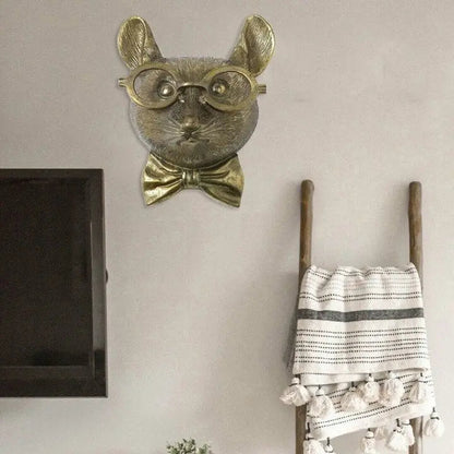 Animal Wall Decoration Hand-Painted Lightweight UV-Resistant