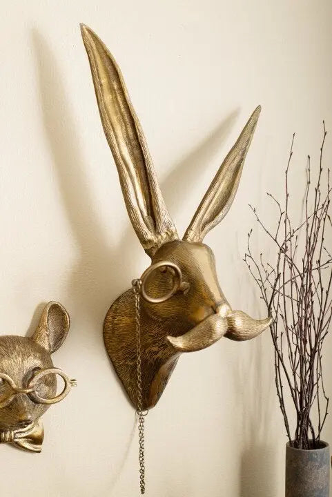 Animal Wall Decoration Hand-Painted Lightweight UV-Resistant