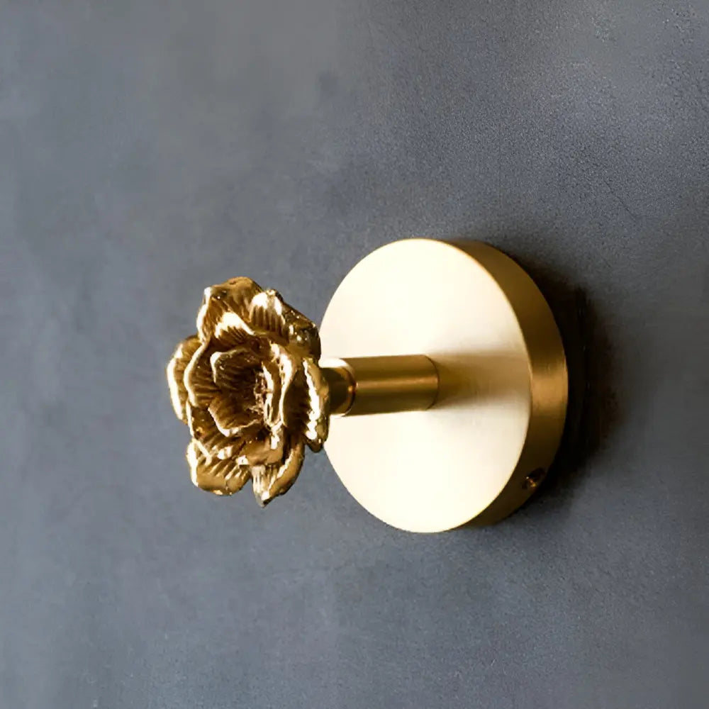 Animal Wall Hook Solid Brass Gold Finish