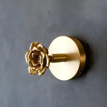 Animal Wall Hook Solid Brass Gold Finish