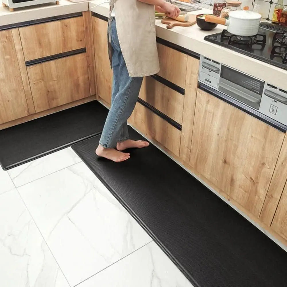 Anti-Fatigue Kitchen Mat PU Foam Non-Slip & Water-Resistant