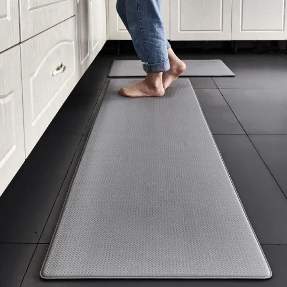 Anti-Fatigue Kitchen Mat PU Foam Non-Slip & Water-Resistant