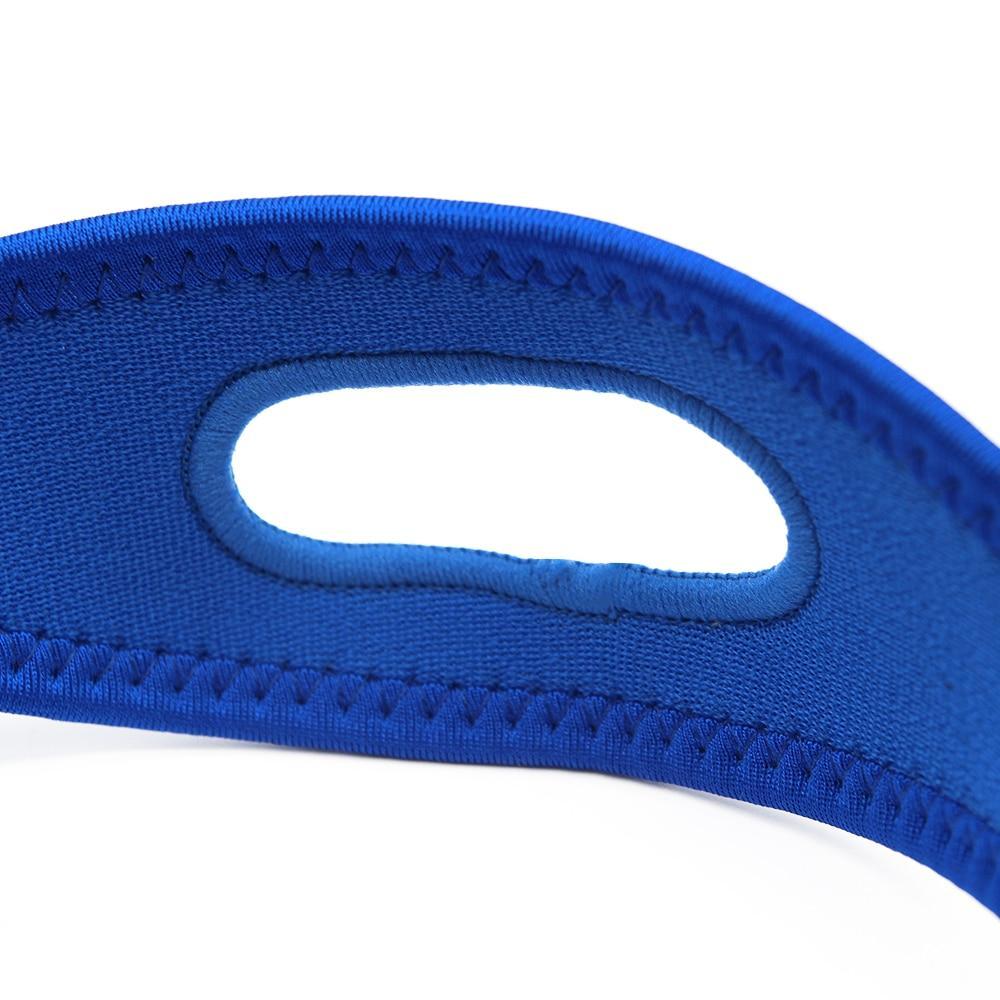 Anti-Snoring Chin Strap Adjustable Fit Breathable Fabric Velcro Closure