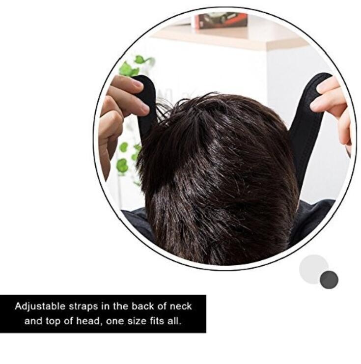 Anti-Snoring Chin Strap Adjustable Fit Breathable Fabric Velcro Closure