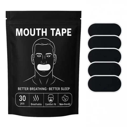Anti-Snoring Mouth Strips Breathable Skin-Friendly 30-Pack