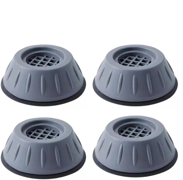 Anti-Vibration Pads Rubber Noise-Reducing & Anti-Slip Set of 4