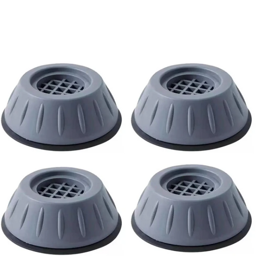 Anti-Vibration Pads Rubber Noise-Reducing & Anti-Slip Set of 4