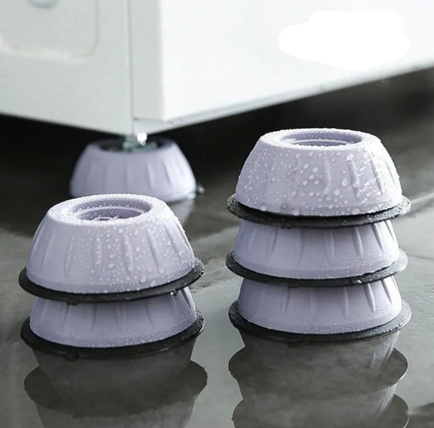 Anti-Vibration Pads Rubber Noise-Reducing & Anti-Slip Set of 4