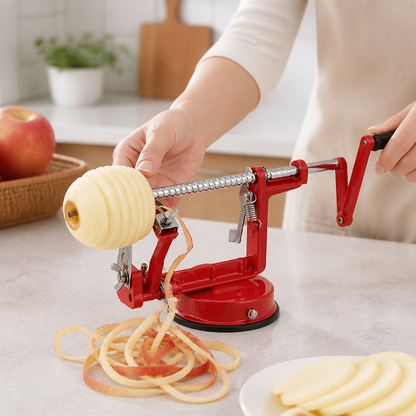 Apple Peeler 3-in-1 Stainless Steel Suction Base