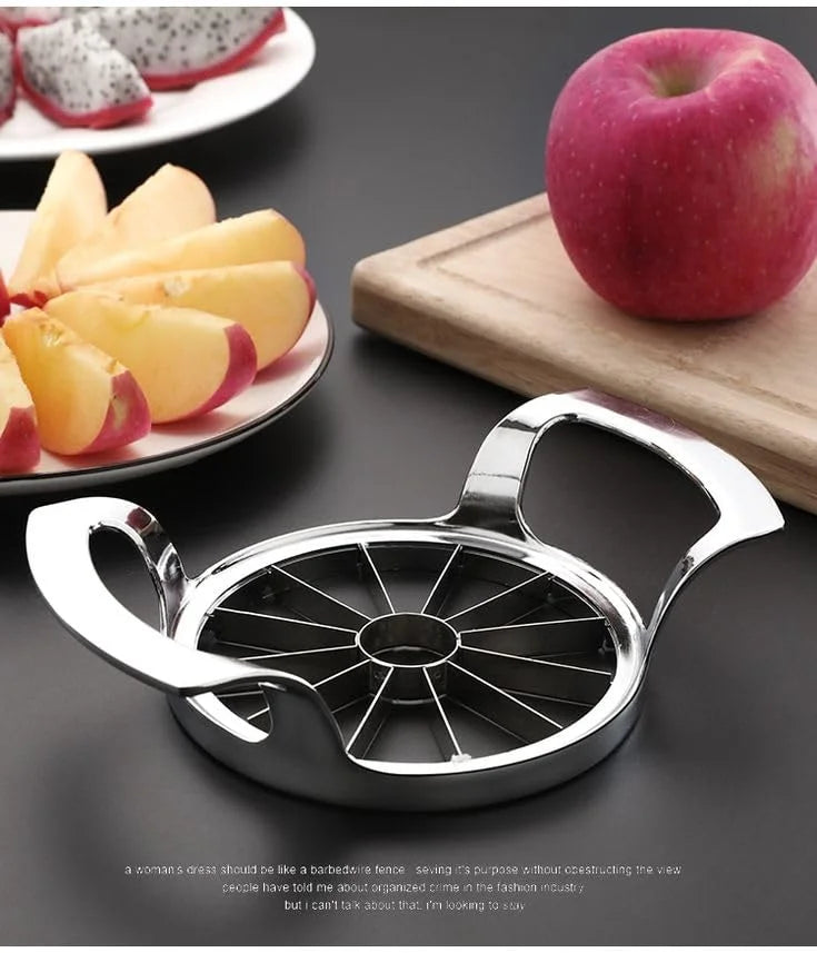 Apple Slicer 12-Slice Stainless Steel & Ergonomic Handles