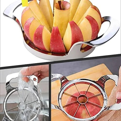 Apple Slicer 12-Slice Stainless Steel & Ergonomic Handles