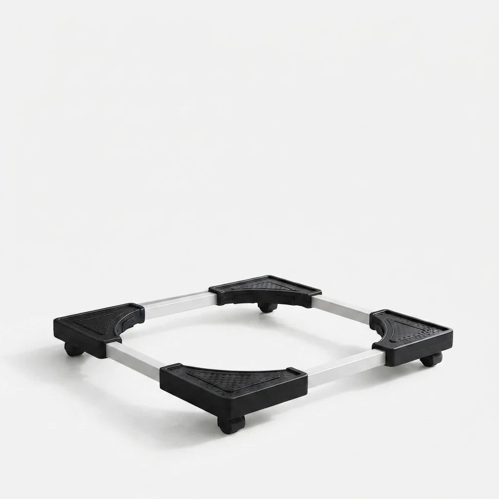 Appliance Dolly Adjustable Heavy-Duty Metal Swivel Casters & Brakes