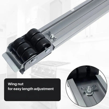 Appliance Mover Adjustable Width 661 Lbs Non-Slip Base