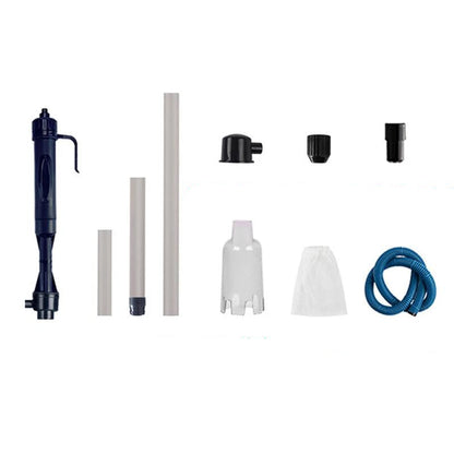 Aquarium Gravel Vacuum Automatic Battery-Powered Adjustable Tubes