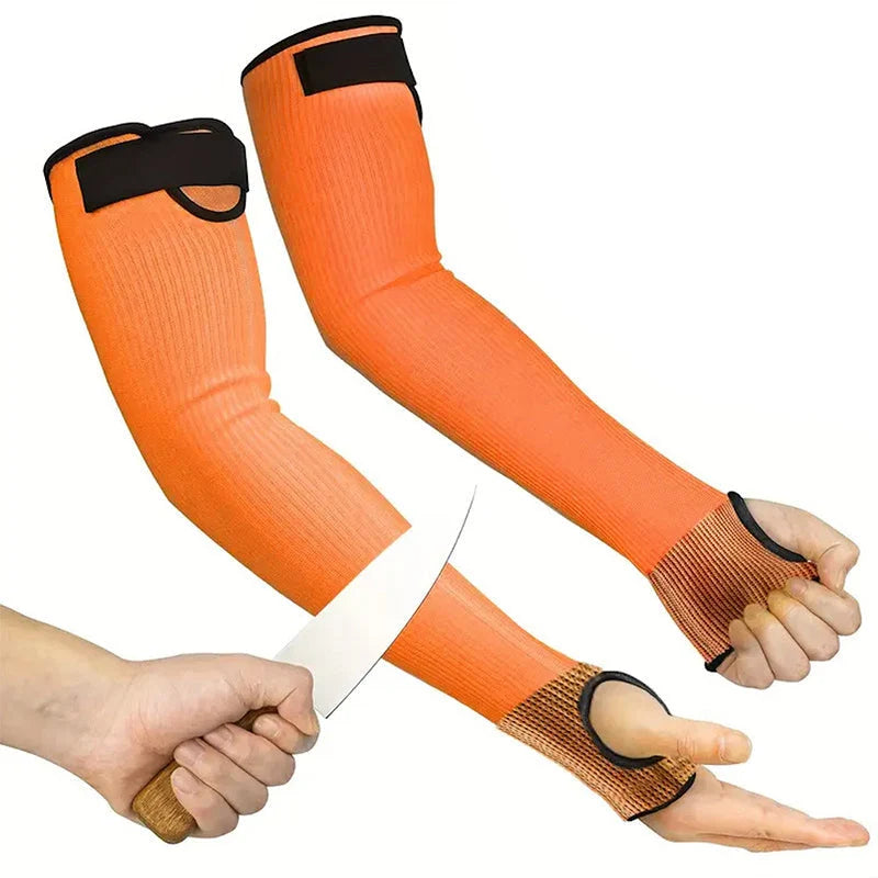 Arm Guards Cut-Resistant Thumb Hole & Velcro Strap
