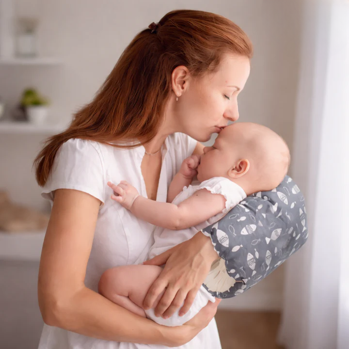 Arm Nursing Pillow Forearm Slip-On Sherpa-Lined