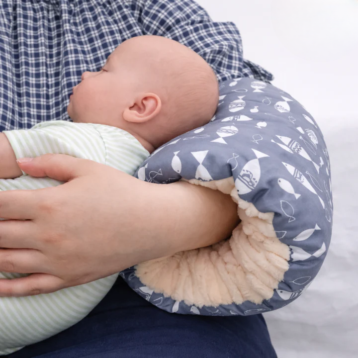 Arm Nursing Pillow Forearm Slip-On Sherpa-Lined