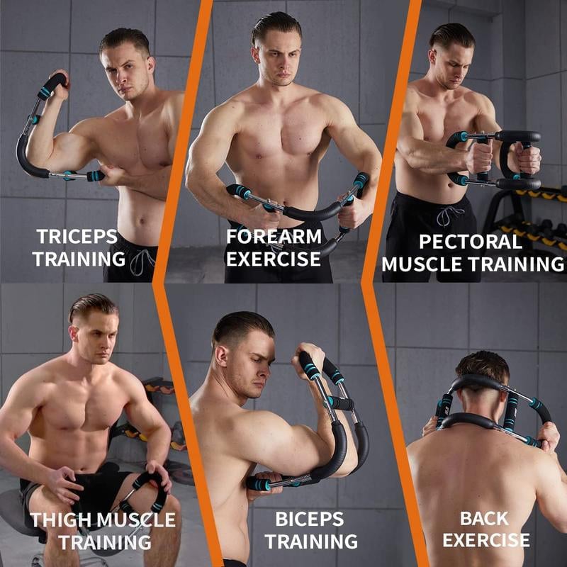 Arm Twister Trainer Adjustable Resistance & Non-Slip Foam Grip