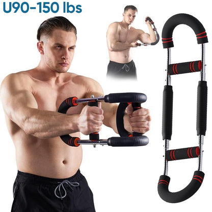 Arm Twister Trainer Adjustable Resistance & Non-Slip Foam Grip