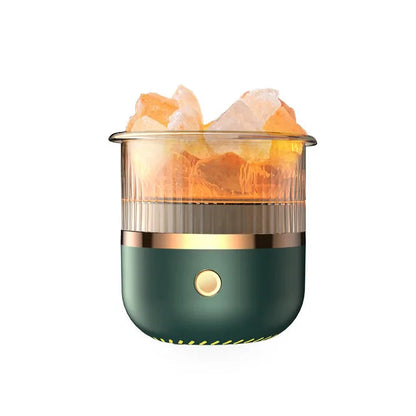 Aroma Diffuser Himalayan Salt Lamp Ultrasonic 160ml Tank