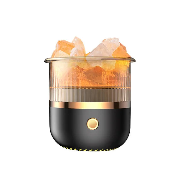 Aroma Diffuser Himalayan Salt Lamp Ultrasonic 160ml Tank