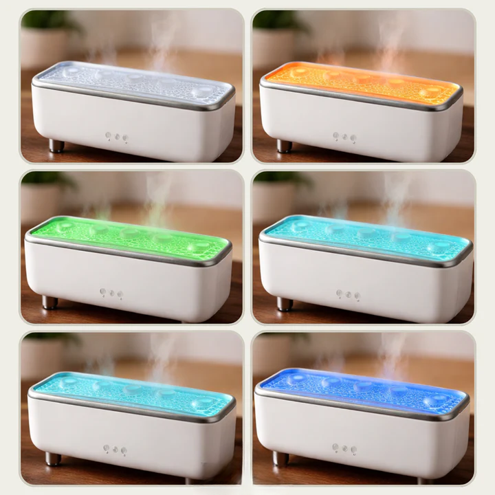 Aroma Diffuser Jellyfish Mist Remote & Timer 300ml Tank