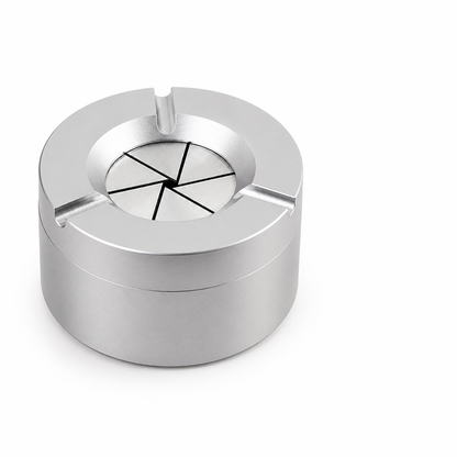 Ashtray Stainless Steel Odor-Tight Twist Lid